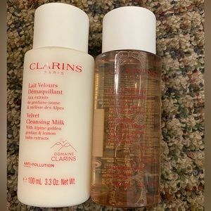 Clarins skincare set